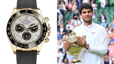 carlos alcaraz rolex watch|what watch does alcaraz wear.